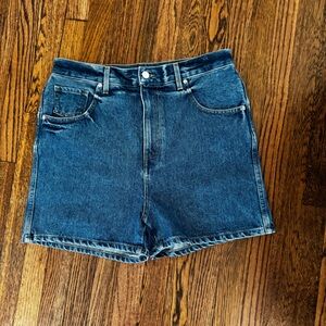 James Street Co Relaxed Denim Shorts